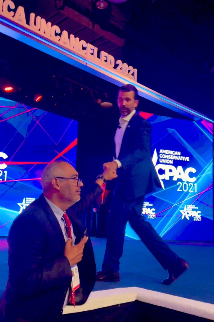 CPAC 2021 with Don Jr.