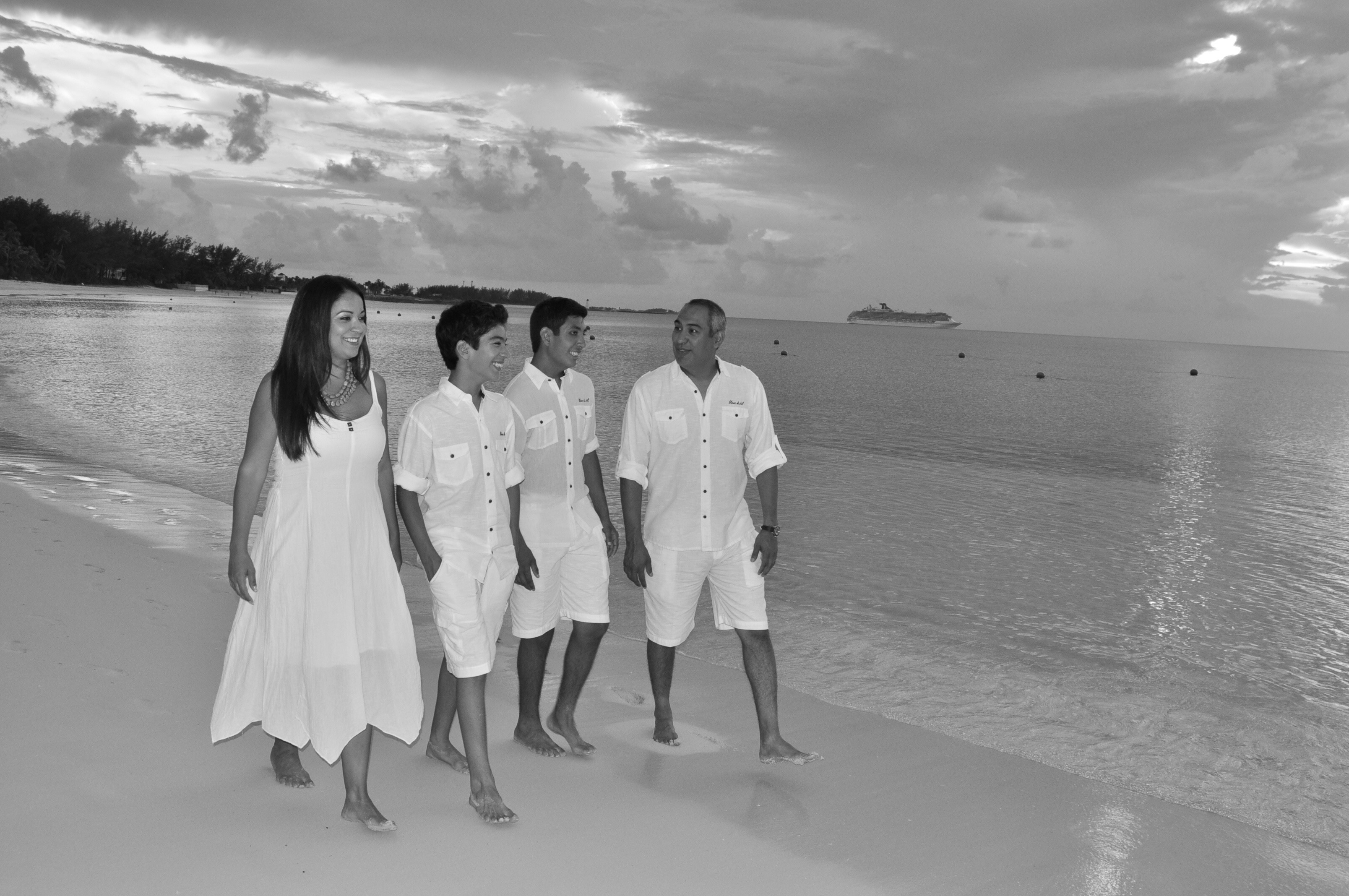 Garza family at Atlantis Nassau