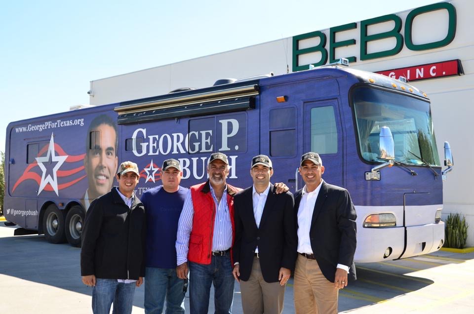 GPB campaign bus at Bebo Distributing