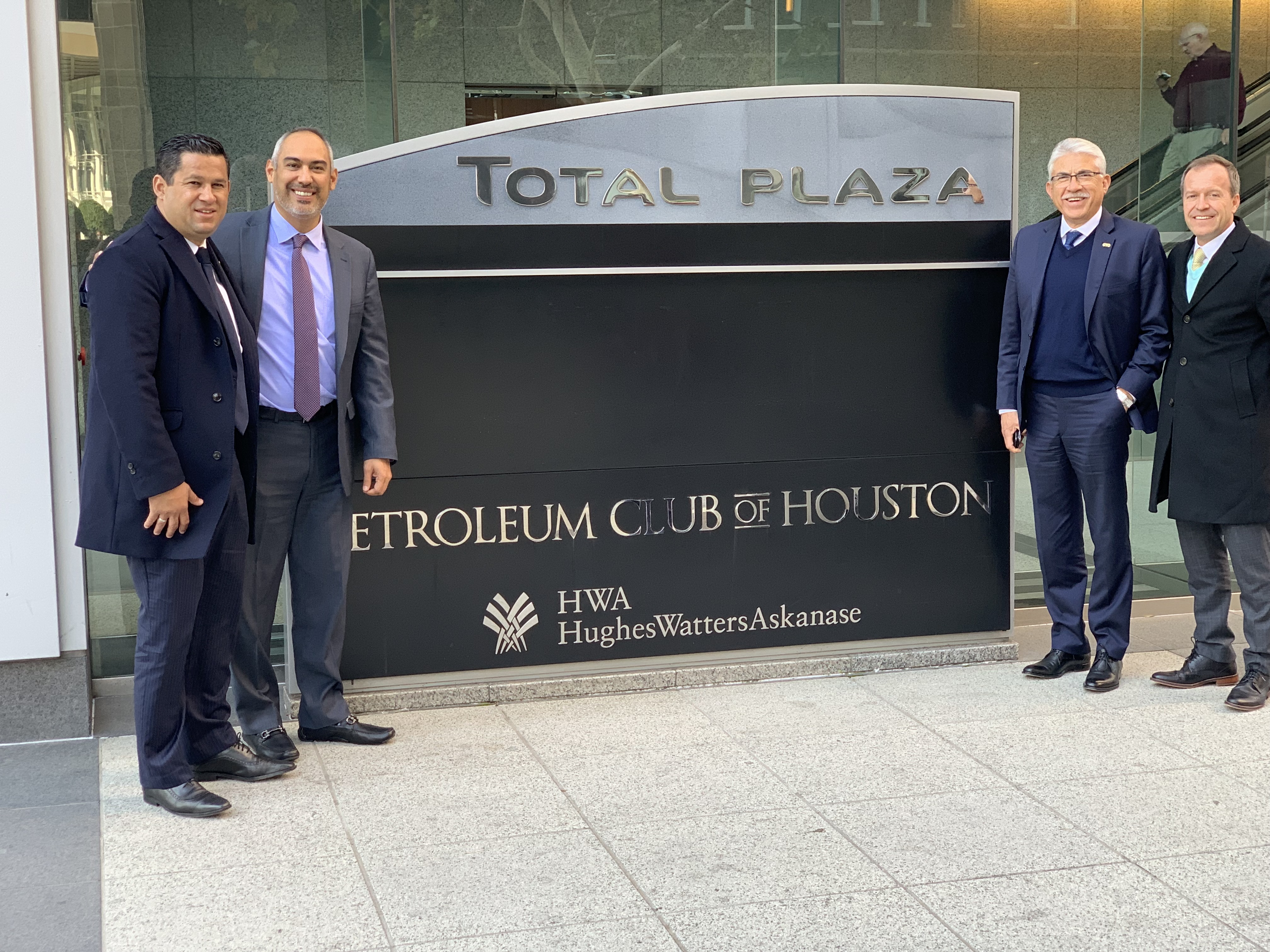 Petroleum Club Houston with Gov. Rodríguez Vallejo, 2019