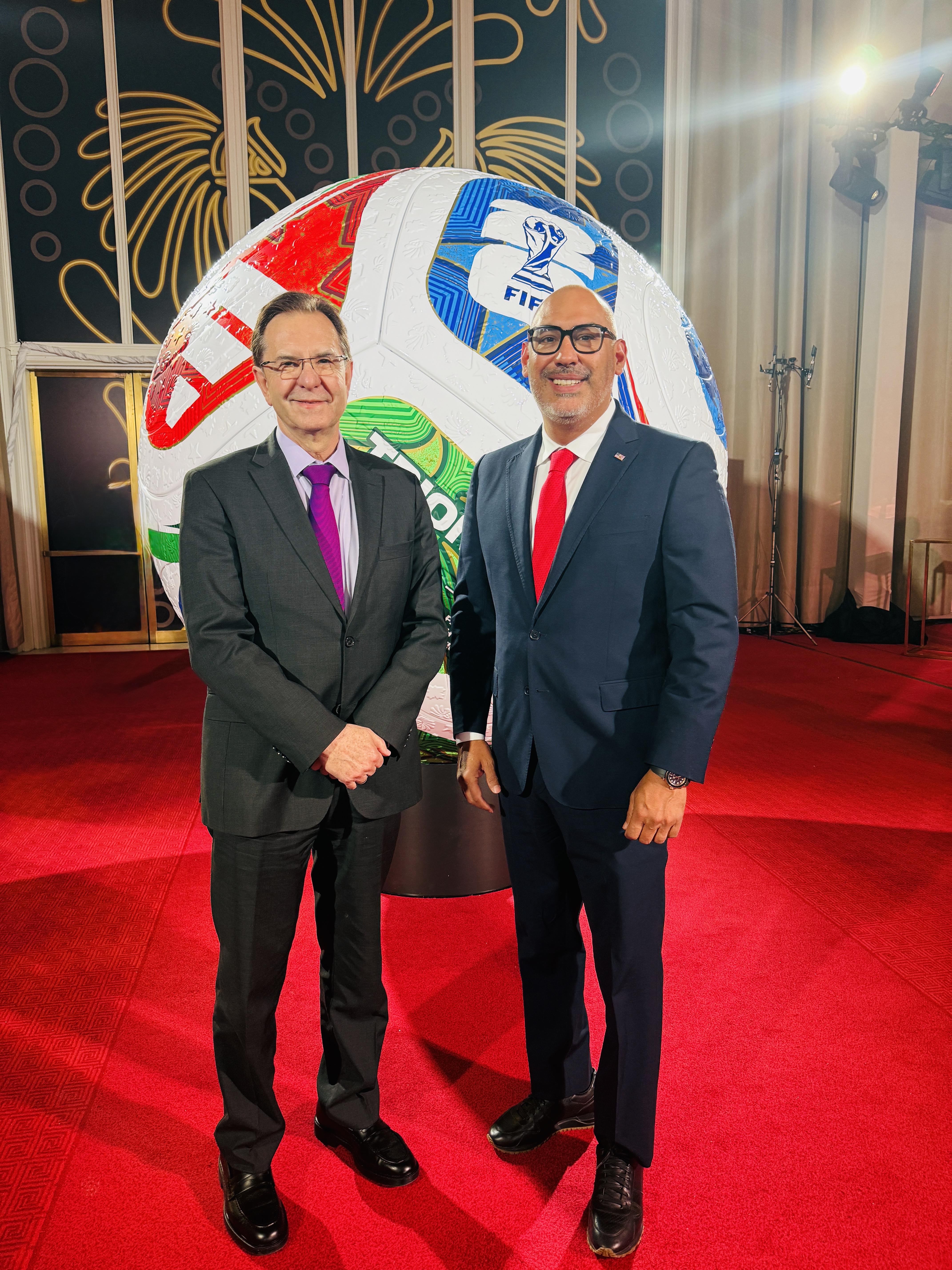With Ambassador Esteban Moctezuma