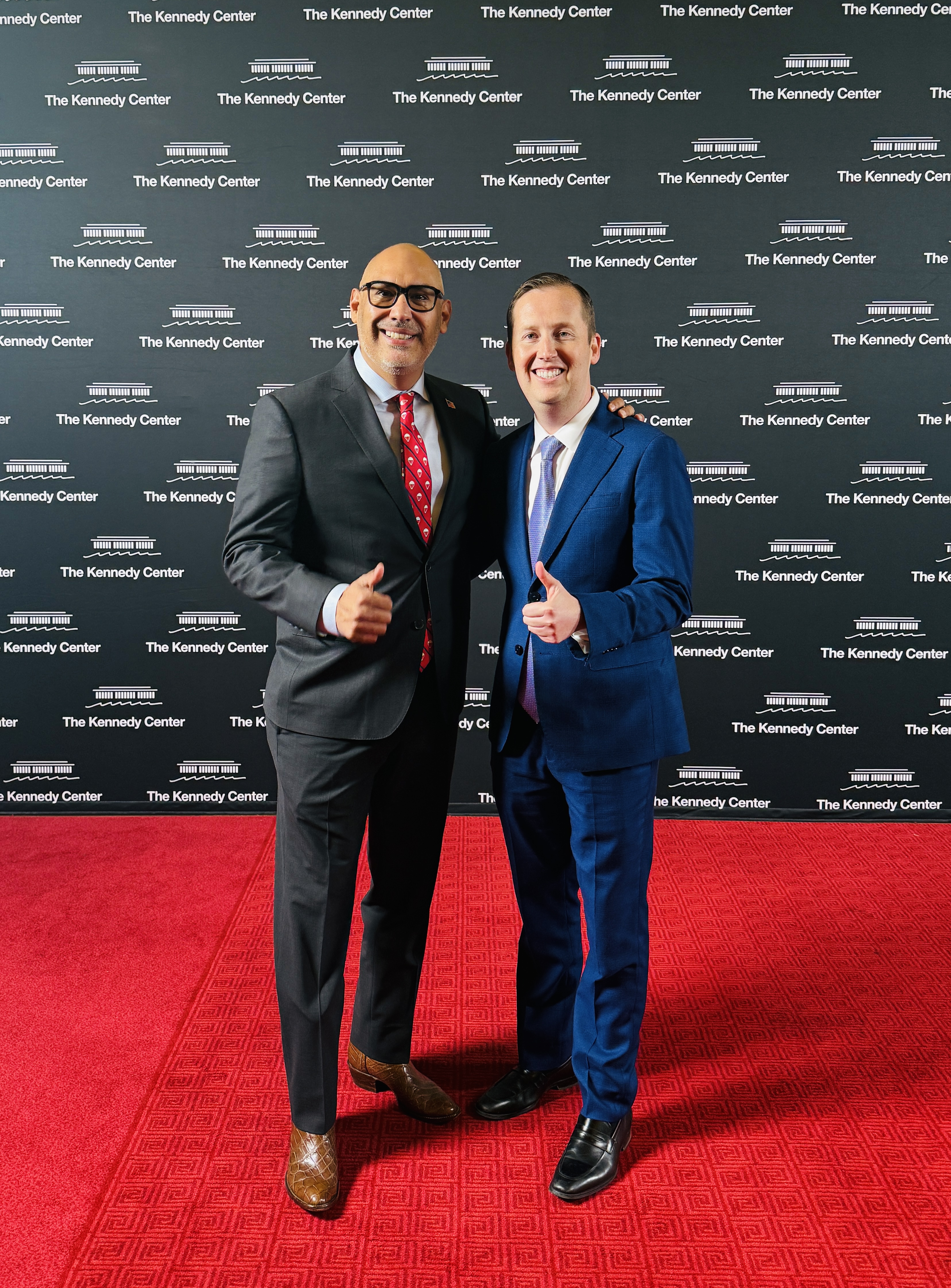 With Ambassador Sergio Gor