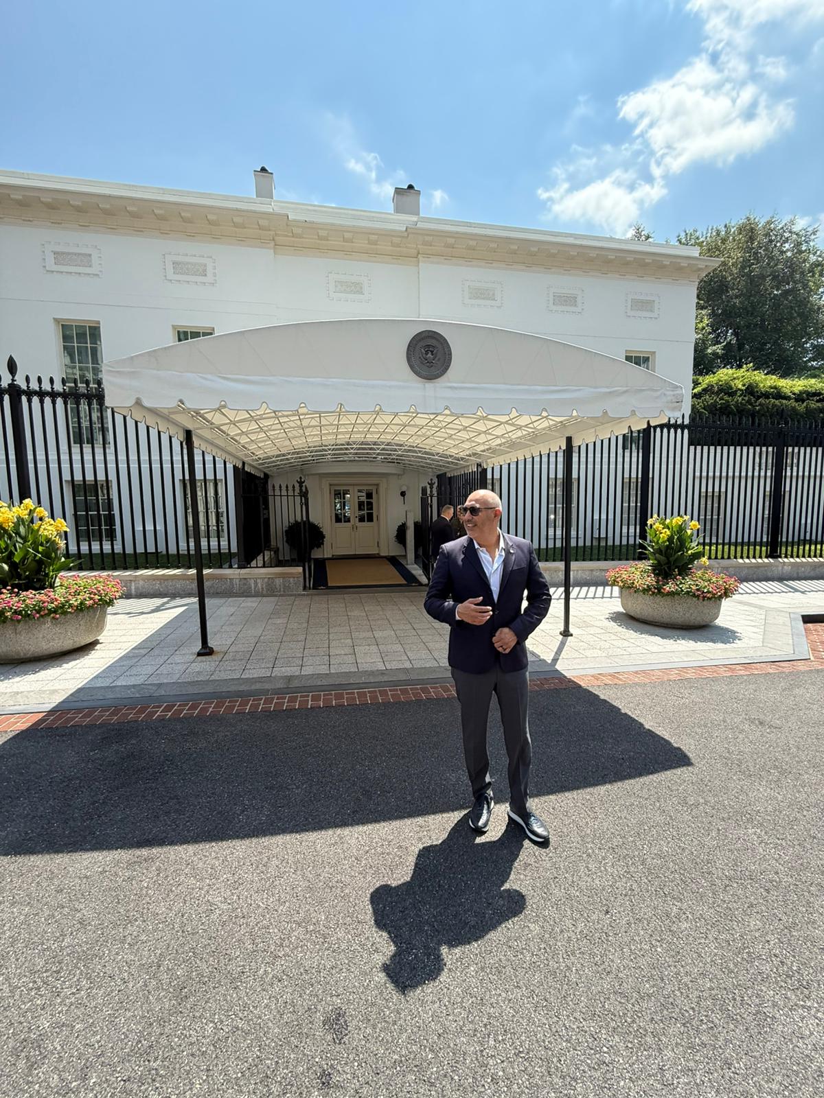 West Wing portico