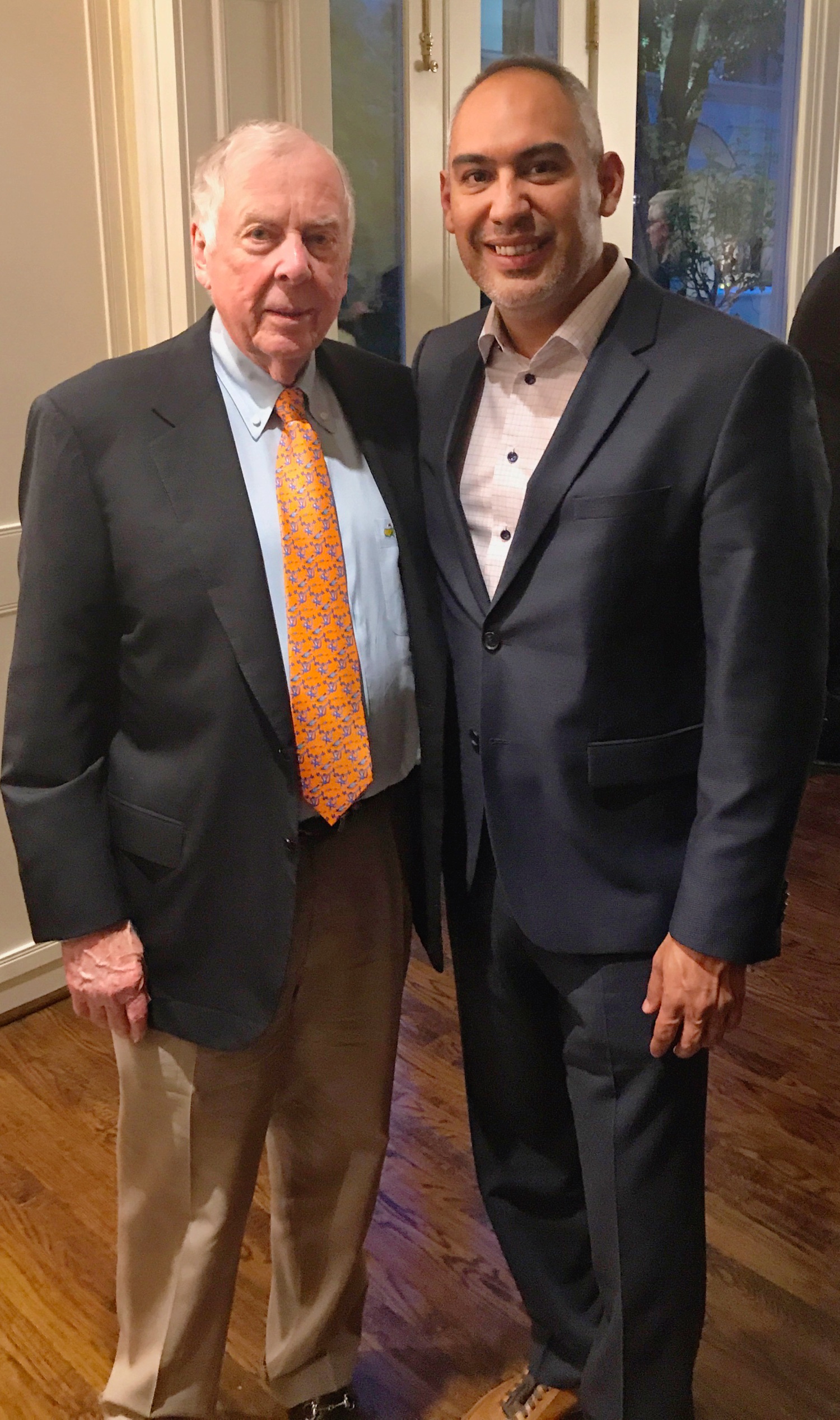 With T. Boone Pickens